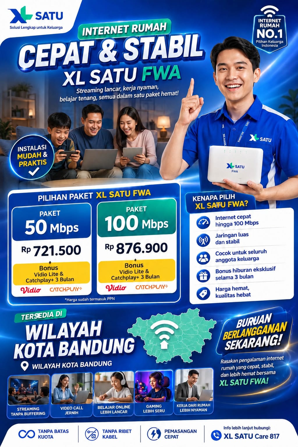 Internet Rumah Tanpa Kabel